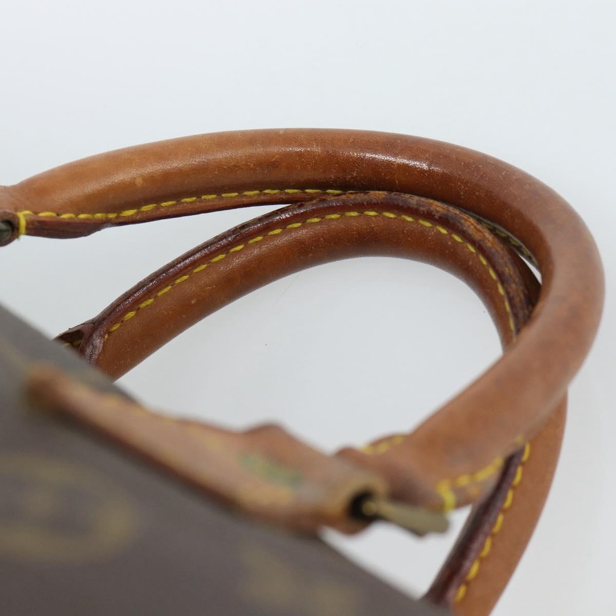 LOUIS VUITTON Monogram Speedy 35 Hand Bag M41524 LV Auth 187939A