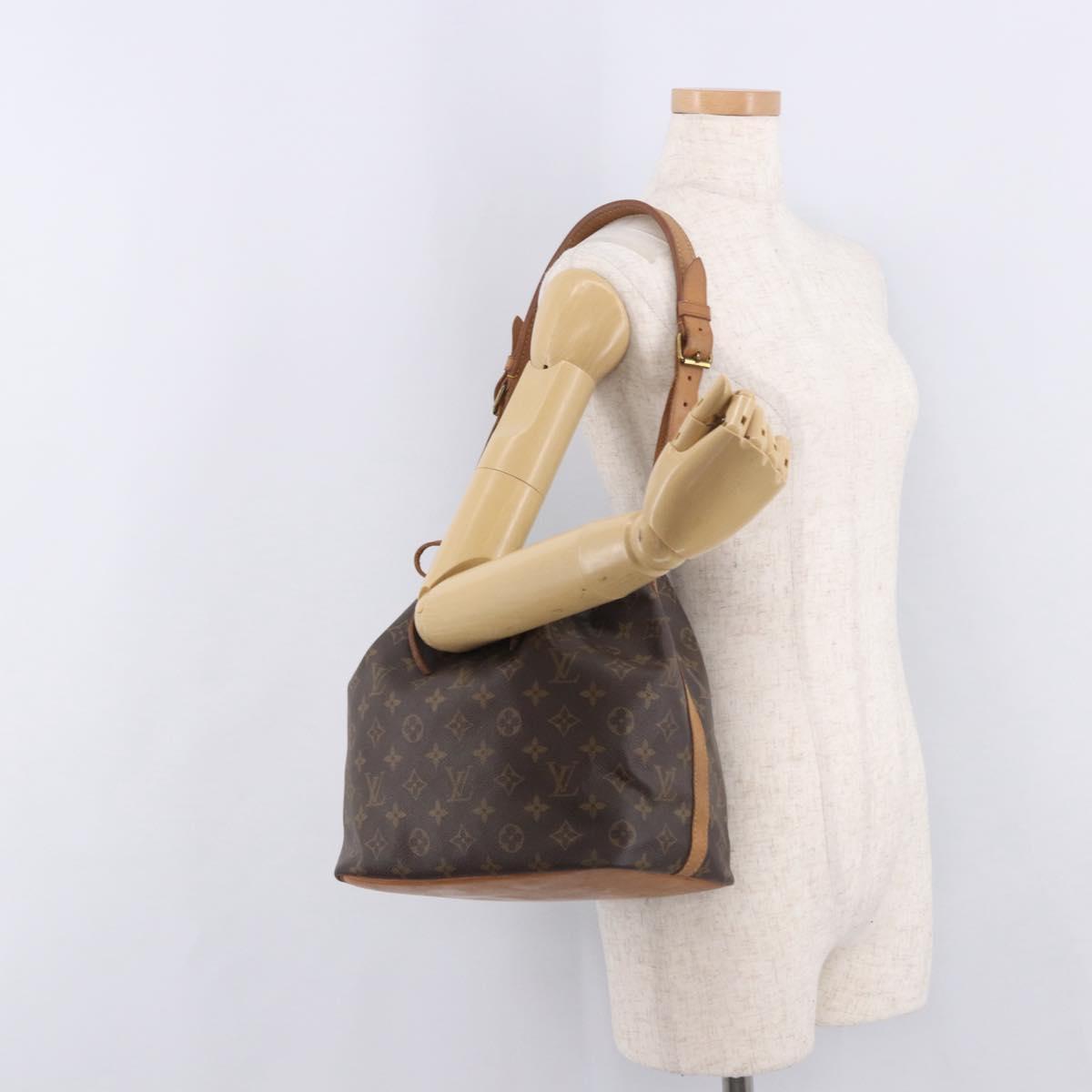 LOUIS VUITTON Monogram Petit Noe Shoulder Bag M42226 LV Auth 187943