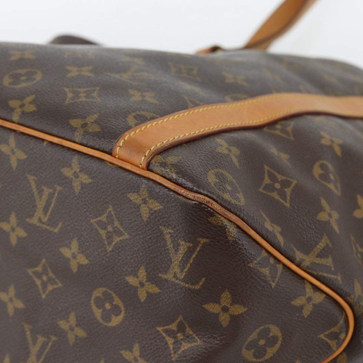 LOUIS VUITTON Monogram Sac Shopping Tote Bag M51108 LV Auth 187944A