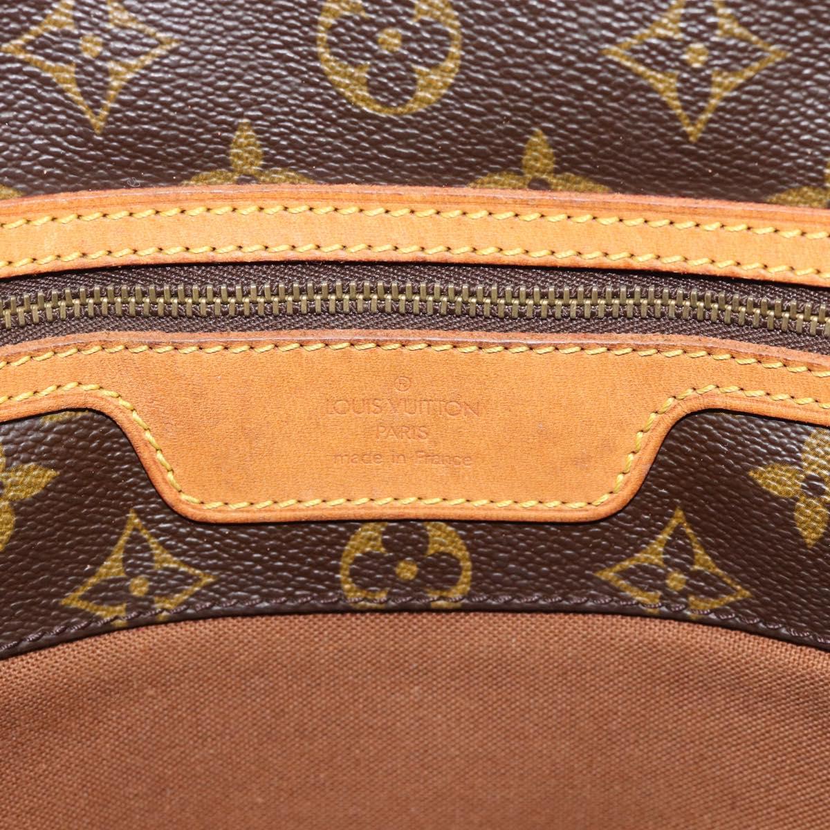 LOUIS VUITTON Monogram Sac Shopping Tote Bag M51108 LV Auth 187944A
