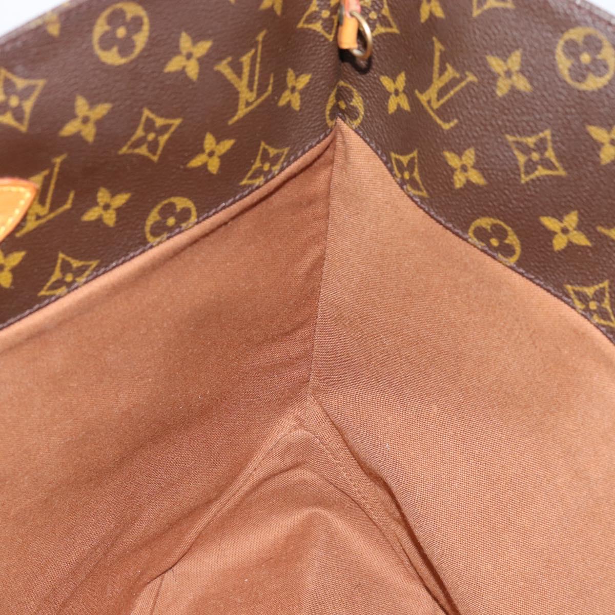 LOUIS VUITTON Monogram Sac Shopping Tote Bag M51108 LV Auth 187944A