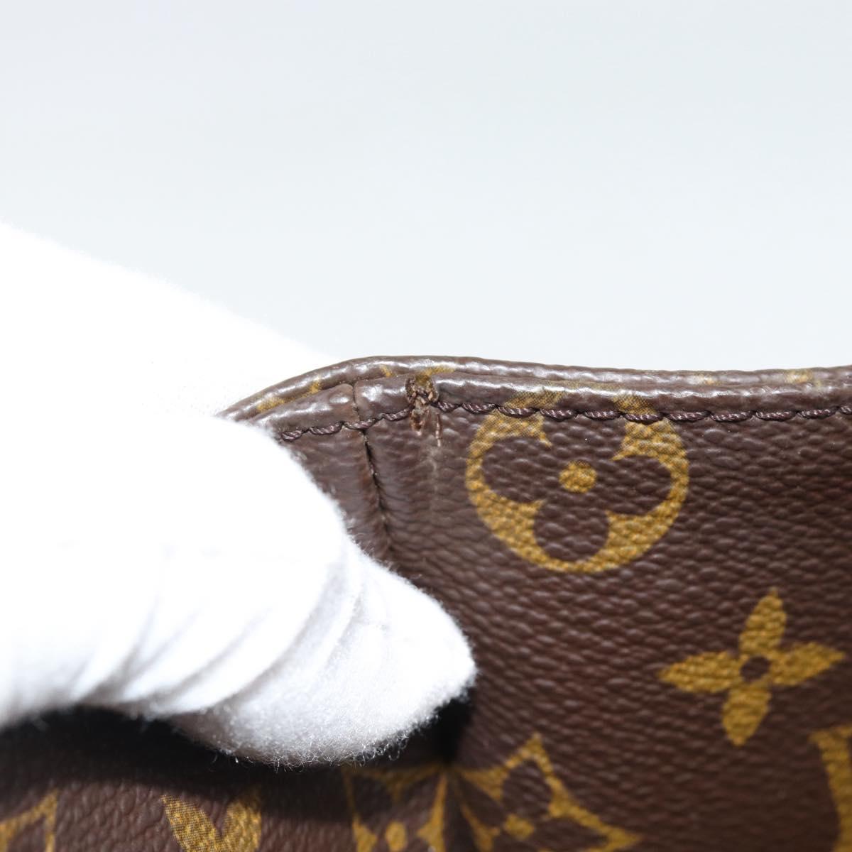LOUIS VUITTON Monogram Sac Shopping Tote Bag M51108 LV Auth 187944A