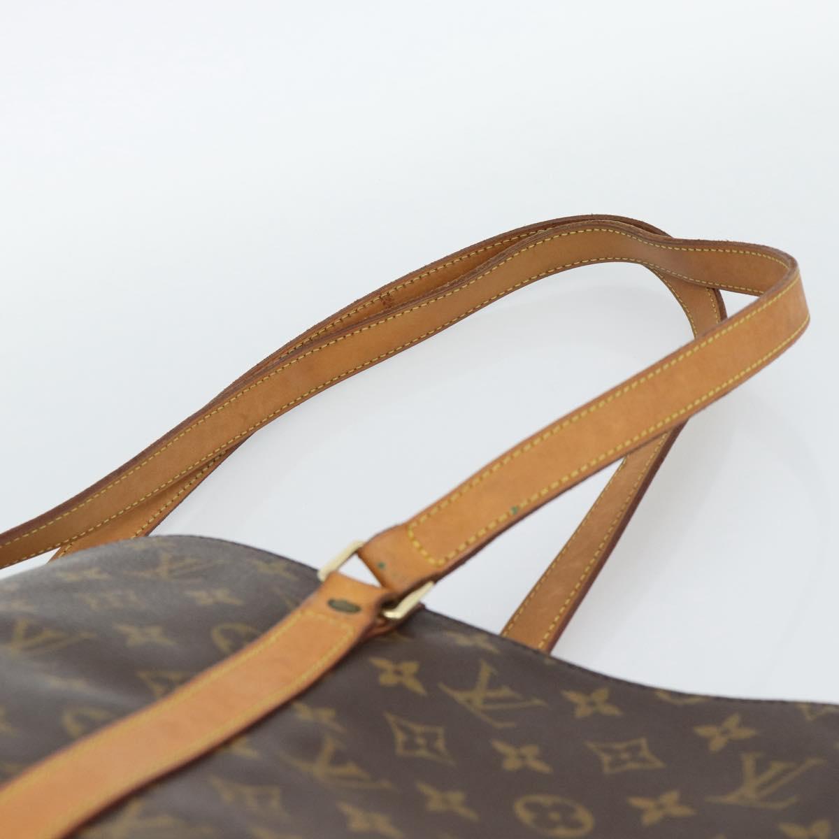 LOUIS VUITTON Monogram Sac Shopping Tote Bag M51108 LV Auth 187944A