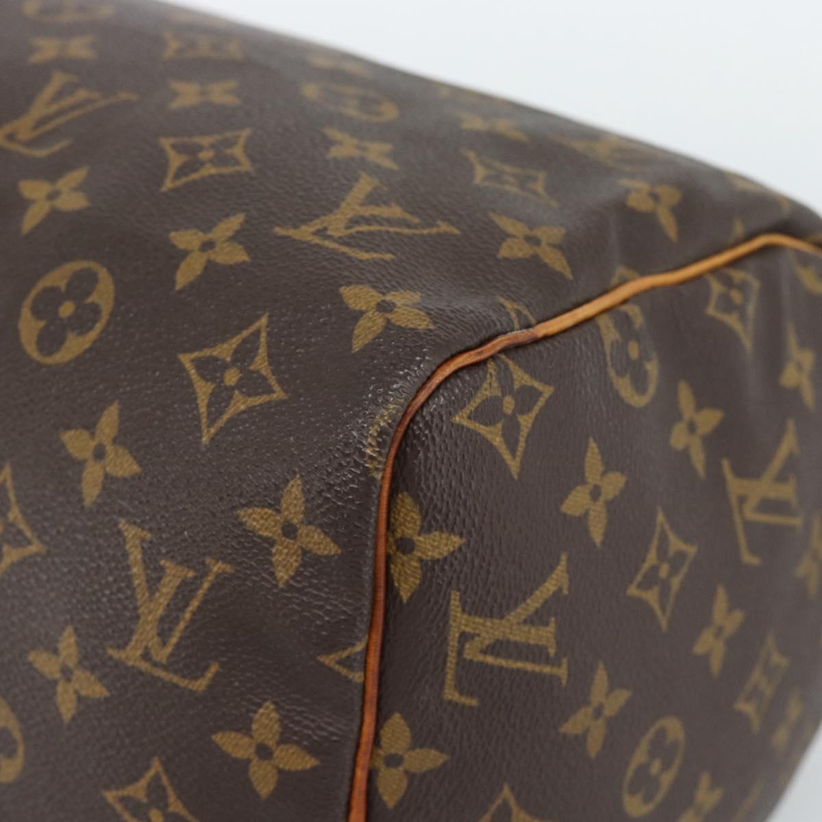 LOUIS VUITTON Monogram Speedy 30 Hand Bag M41526 LV Auth 187947A