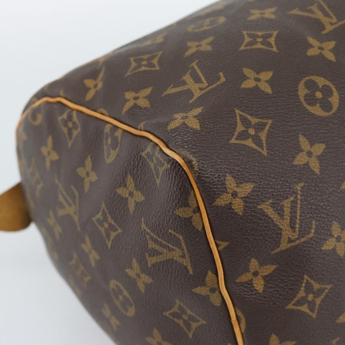 LOUIS VUITTON Monogram Speedy 30 Hand Bag M41526 LV Auth 187947A