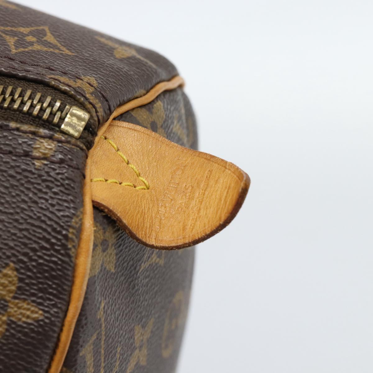 LOUIS VUITTON Monogram Speedy 30 Hand Bag M41526 LV Auth 187947A