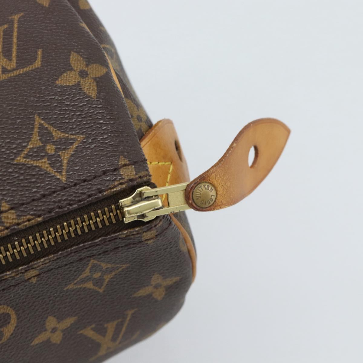 LOUIS VUITTON Monogram Speedy 30 Hand Bag M41526 LV Auth 187947A
