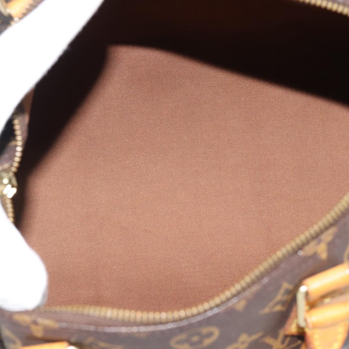 LOUIS VUITTON Monogram Speedy 30 Hand Bag M41526 LV Auth 187947A