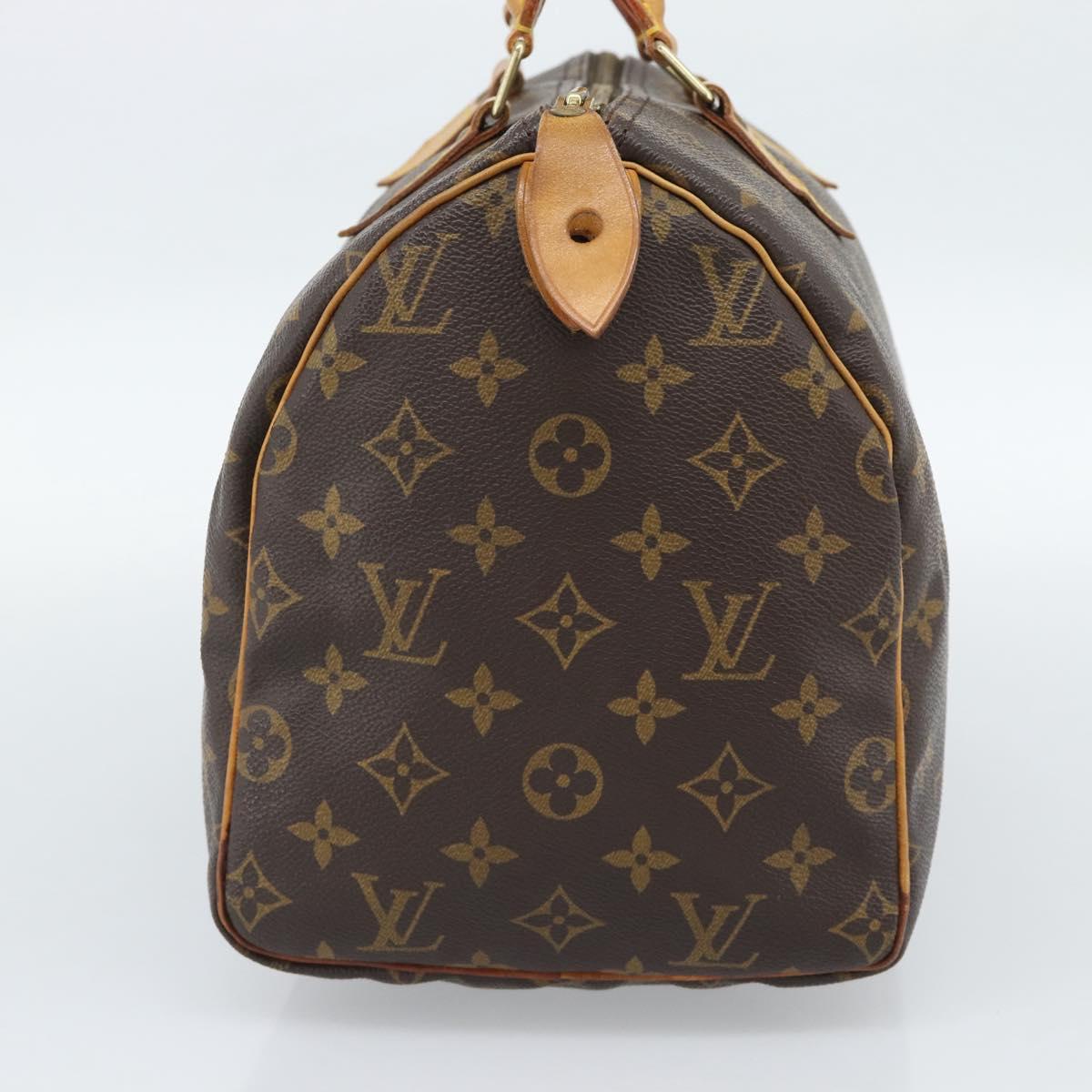 LOUIS VUITTON Monogram Speedy 30 Hand Bag M41526 LV Auth 187947A