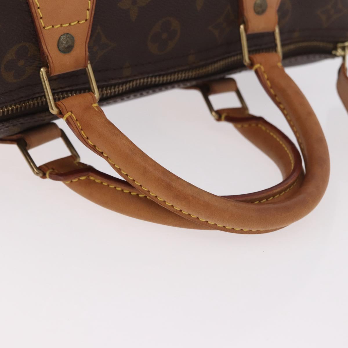 LOUIS VUITTON Monogram Speedy 30 Hand Bag M41526 LV Auth 187948V