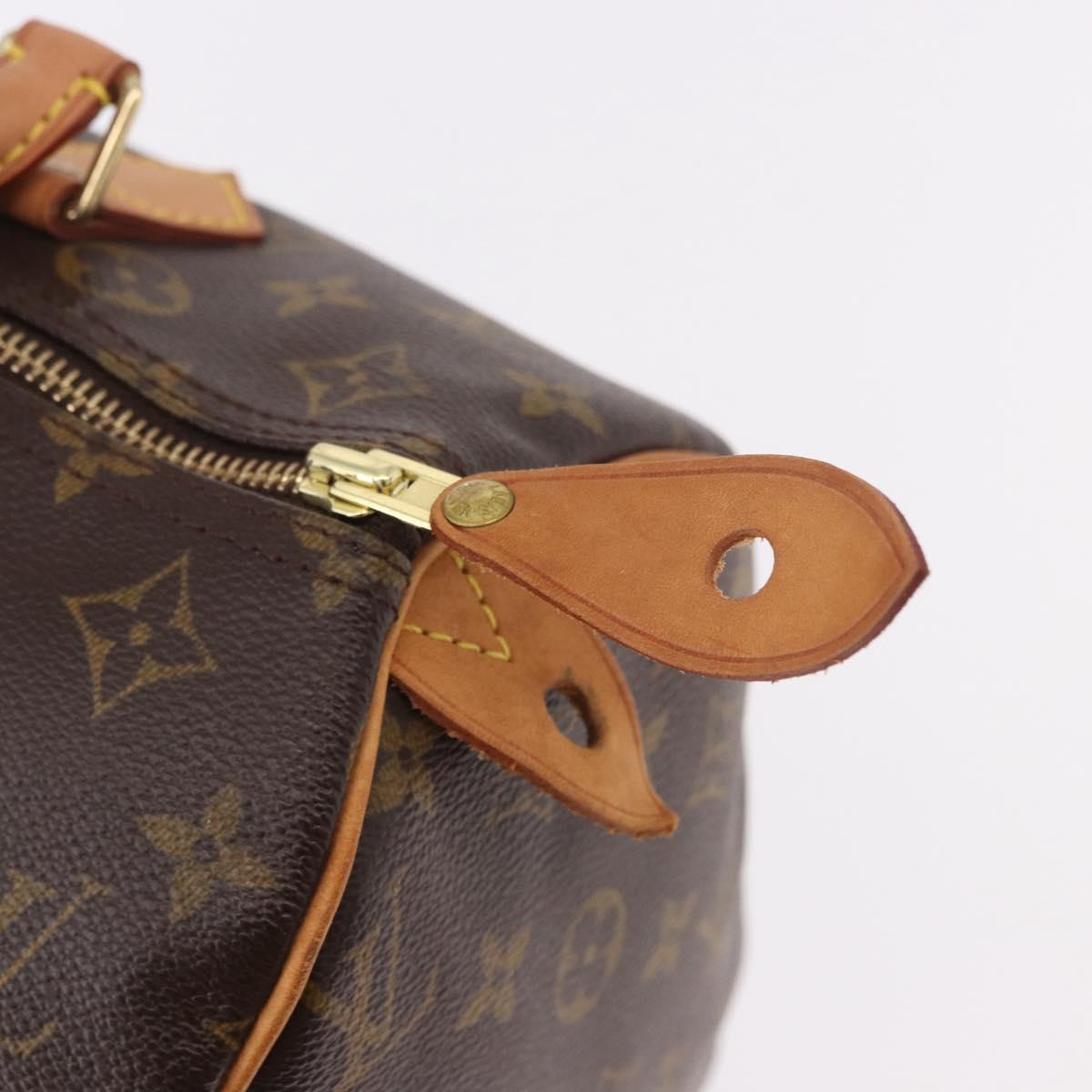 LOUIS VUITTON Monogram Speedy 30 Hand Bag M41526 LV Auth 187949A