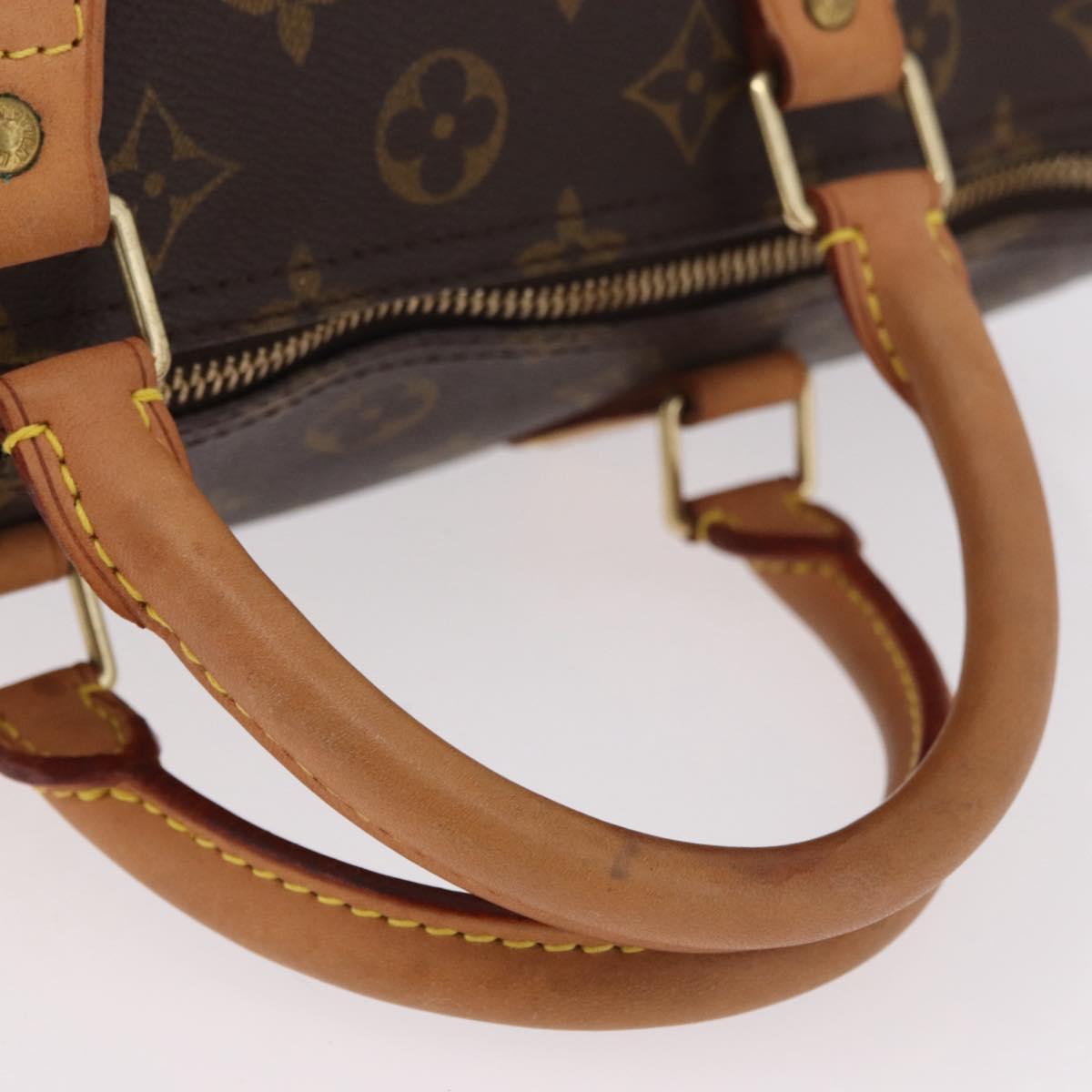 LOUIS VUITTON Monogram Speedy 30 Hand Bag M41526 LV Auth 187949A