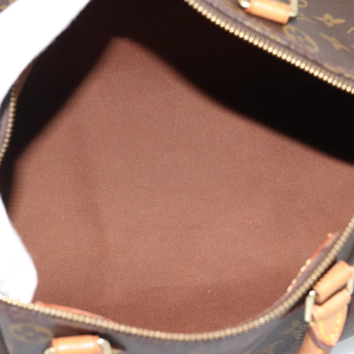LOUIS VUITTON Monogram Speedy 30 Hand Bag L002 LV Auth 187950A