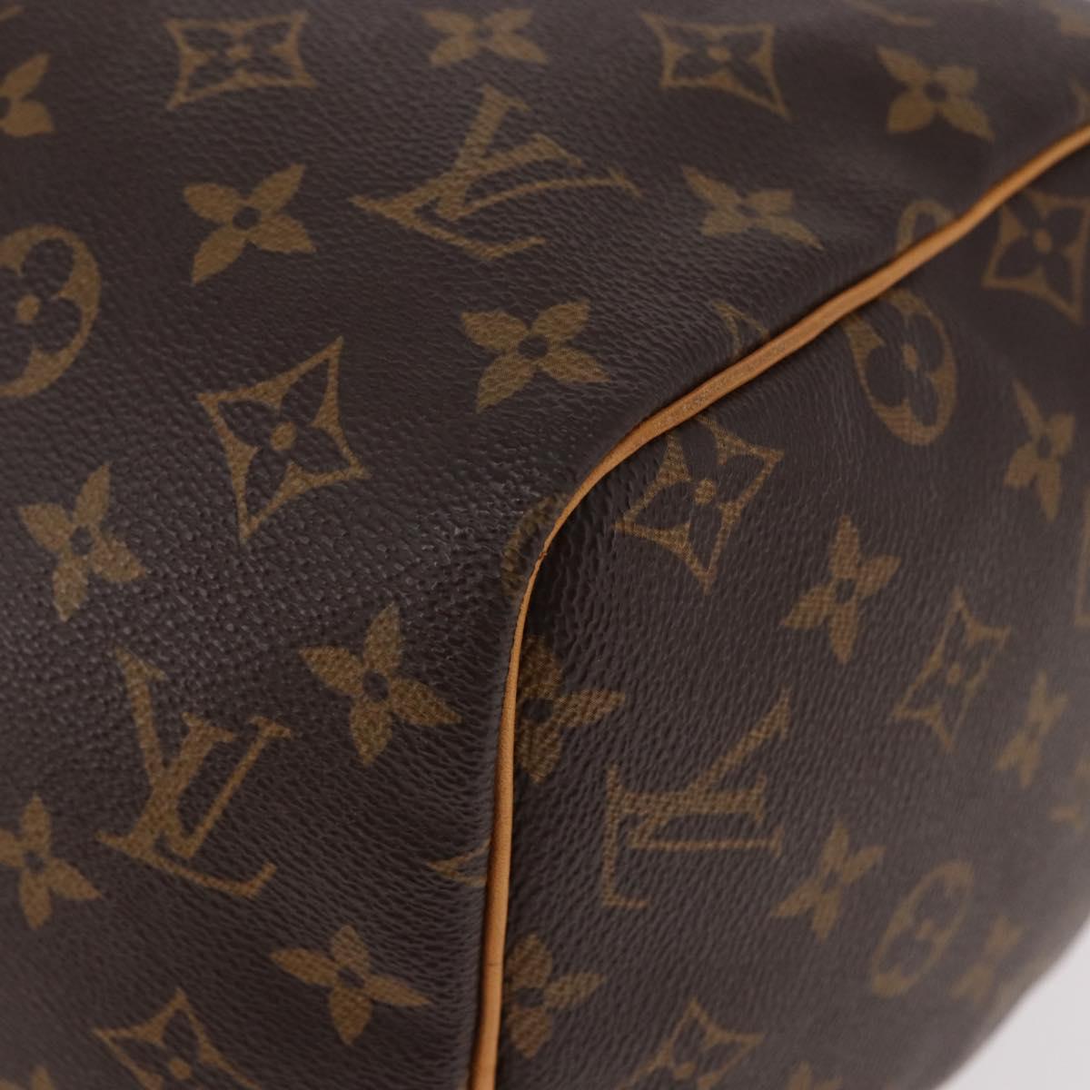 LOUIS VUITTON Monogram Speedy 30 Hand Bag M41526 LV Auth 187952A