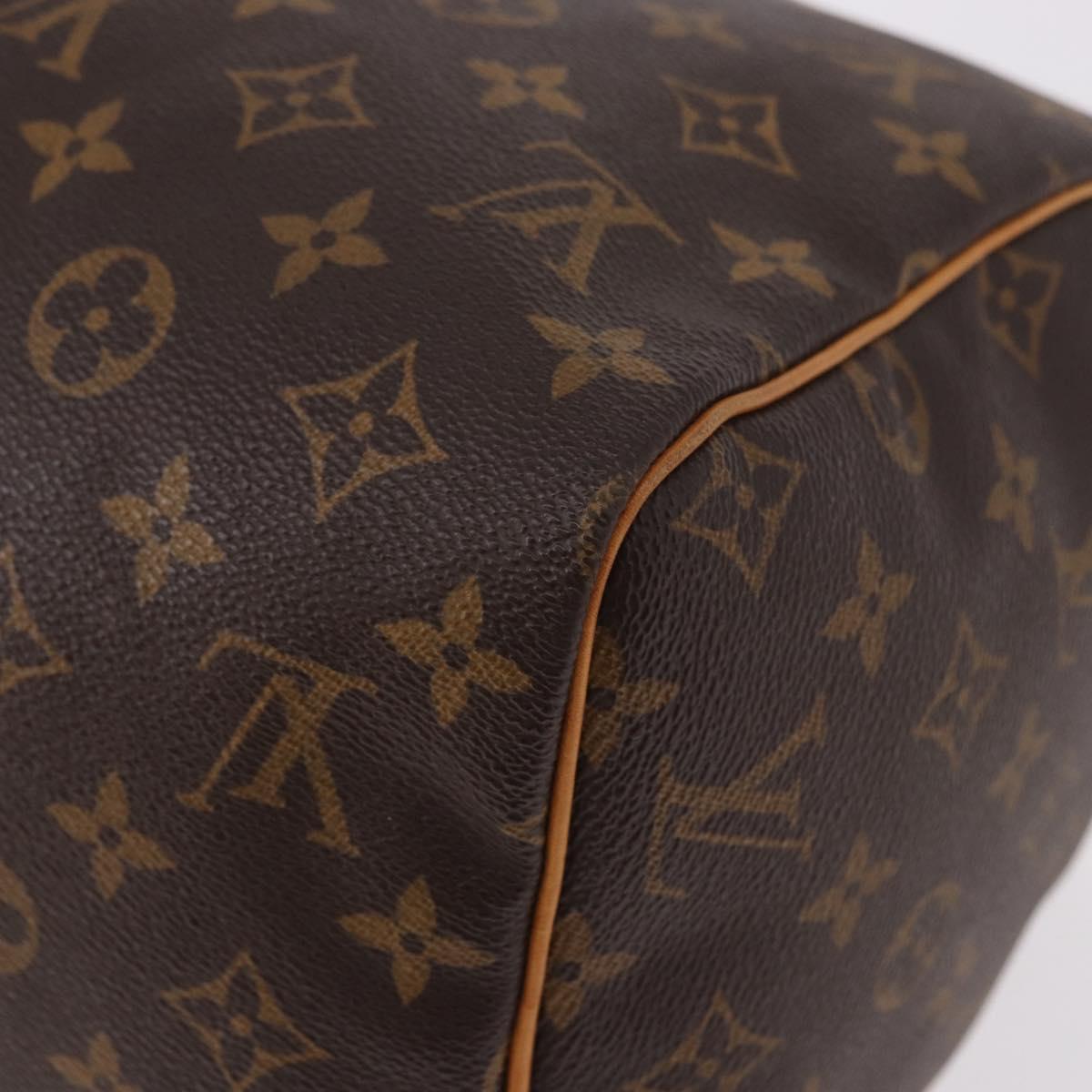 LOUIS VUITTON Monogram Speedy 30 Hand Bag M41526 LV Auth 187952A