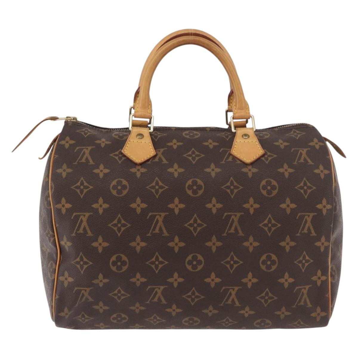 LOUIS VUITTON Monogram Speedy 30 Hand Bag M41526 LV Auth 187952A