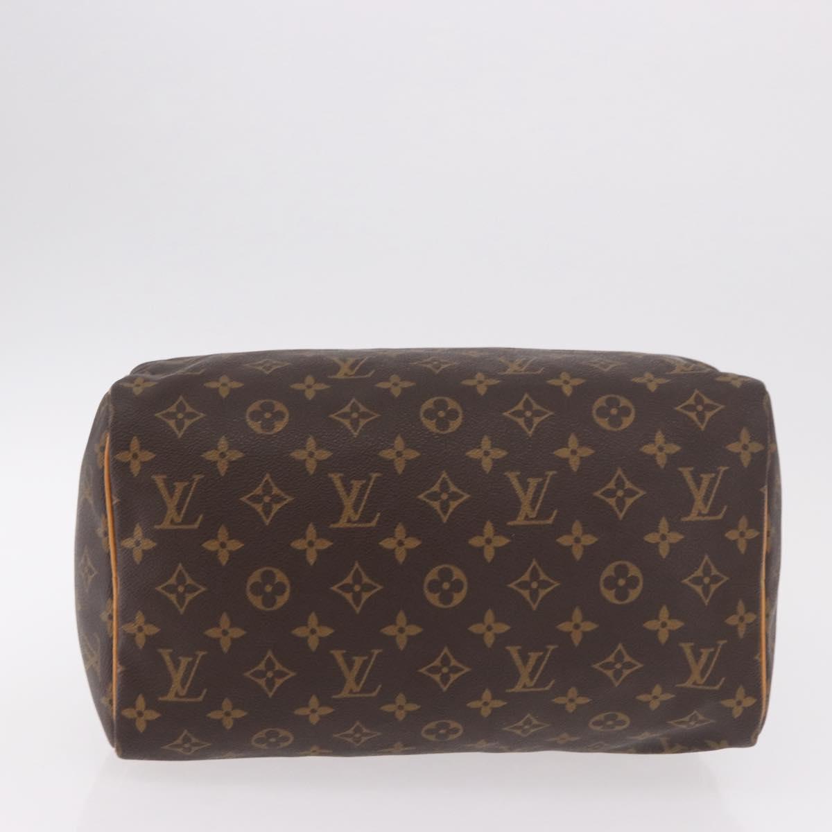 LOUIS VUITTON Monogram Speedy 30 Hand Bag M41526 LV Auth 187952A