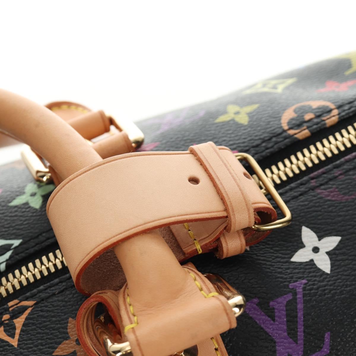 LOUIS VUITTON Multicolor Keepall 45 Boston Bag M92640 LV Auth 187965SAM