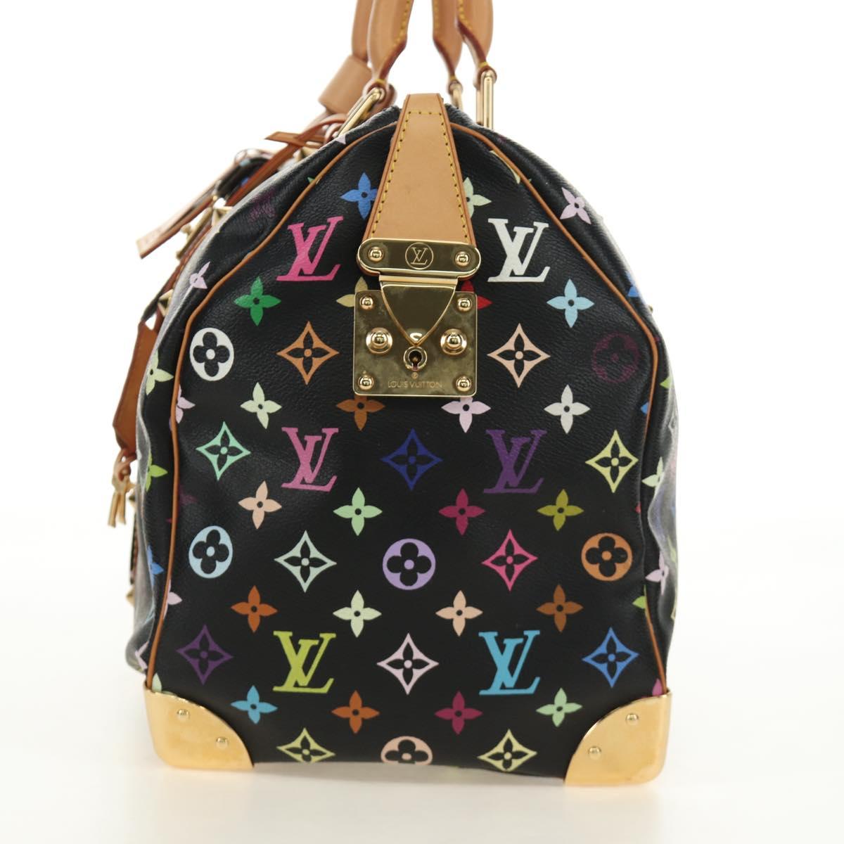 LOUIS VUITTON Multicolor Keepall 45 Boston Bag M92640 LV Auth 187965SAM