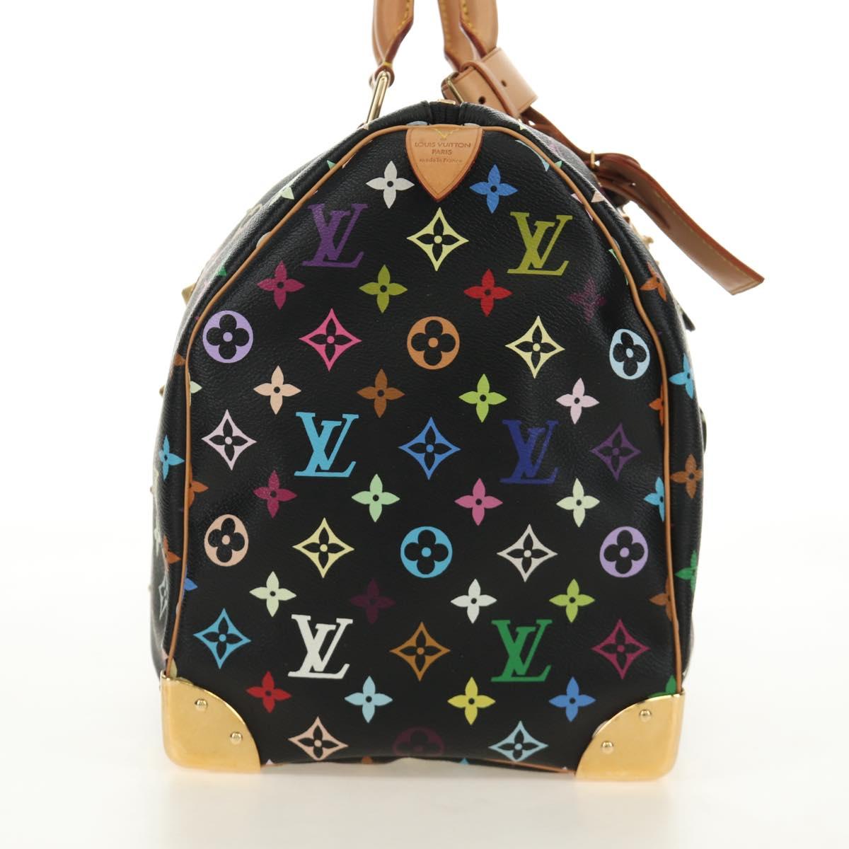 LOUIS VUITTON Multicolor Keepall 45 Boston Bag M92640 LV Auth 187965SAM
