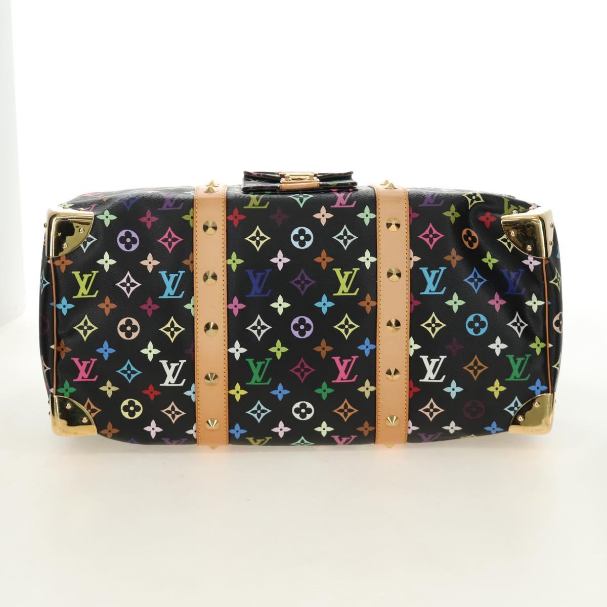 LOUIS VUITTON Multicolor Keepall 45 Boston Bag M92640 LV Auth 187965SAM
