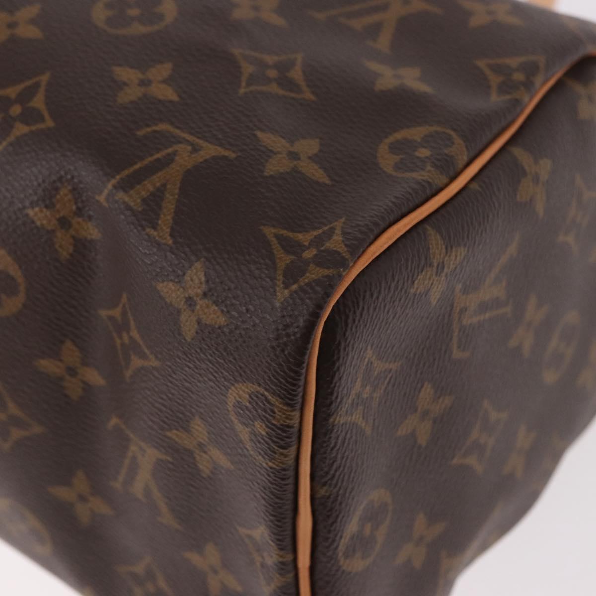 LOUIS VUITTON Monogram Speedy 25 Hand Bag M41528 LV Auth 187968SAV