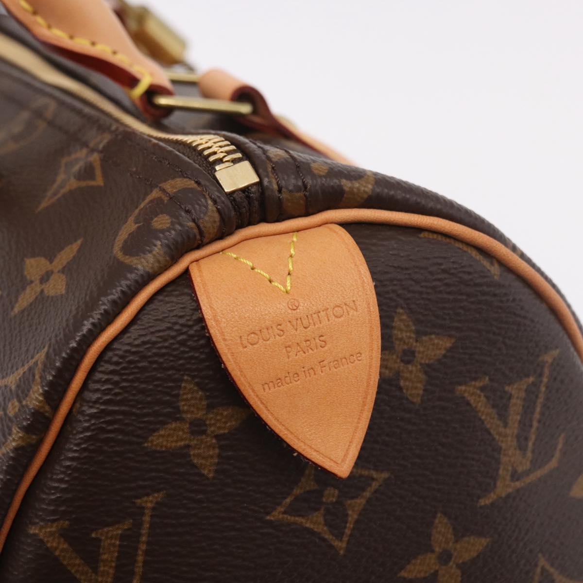 LOUIS VUITTON Monogram Speedy 25 Hand Bag M41528 LV Auth 187968SAV