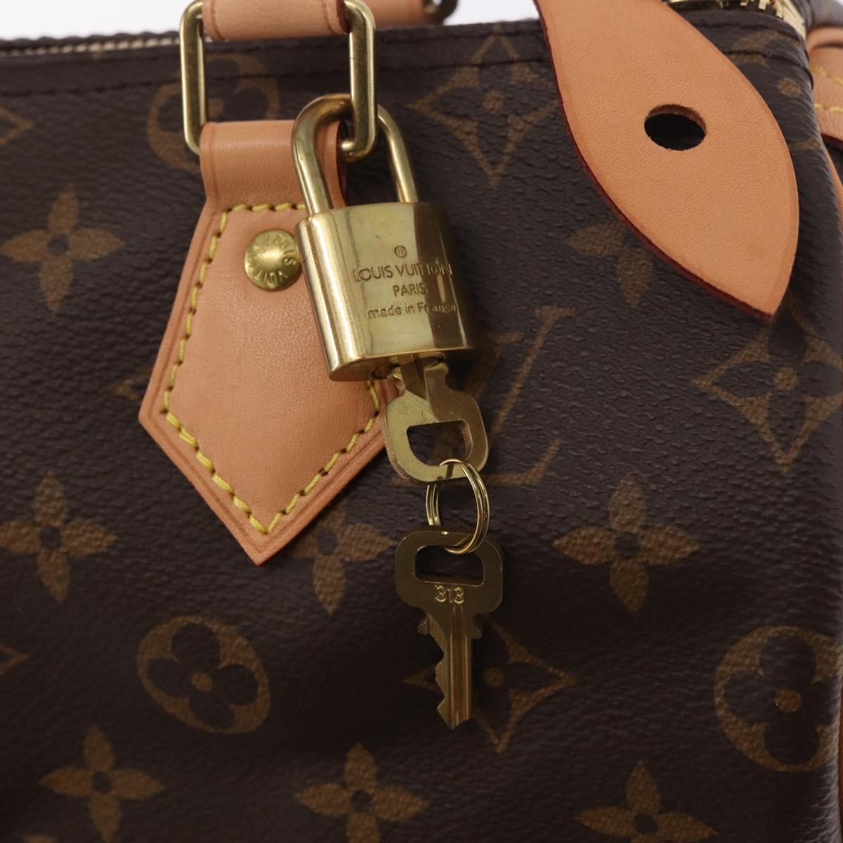 LOUIS VUITTON Monogram Speedy 25 Hand Bag M41528 LV Auth 187968SAV