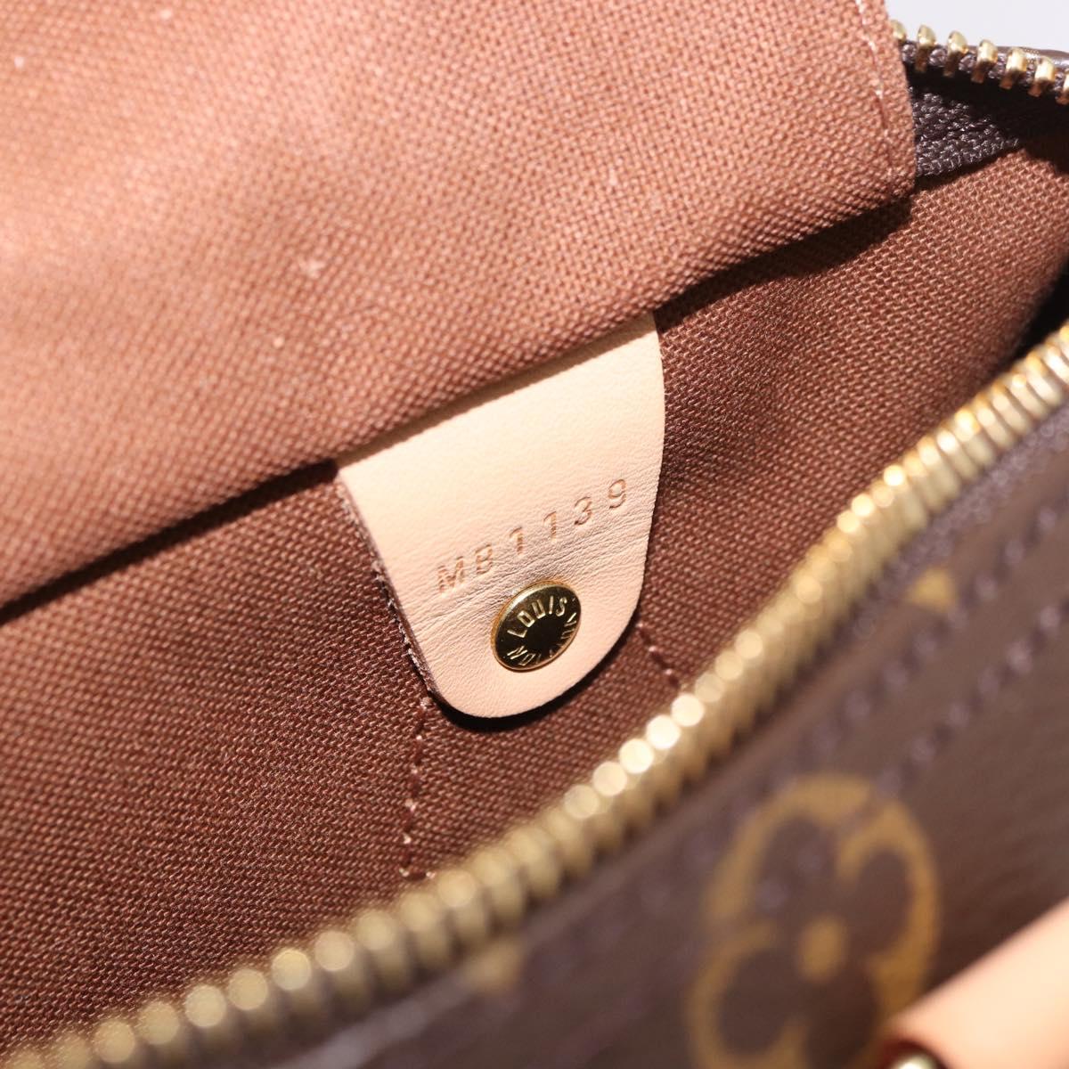 LOUIS VUITTON Monogram Speedy 25 Hand Bag M41528 LV Auth 187968SAV