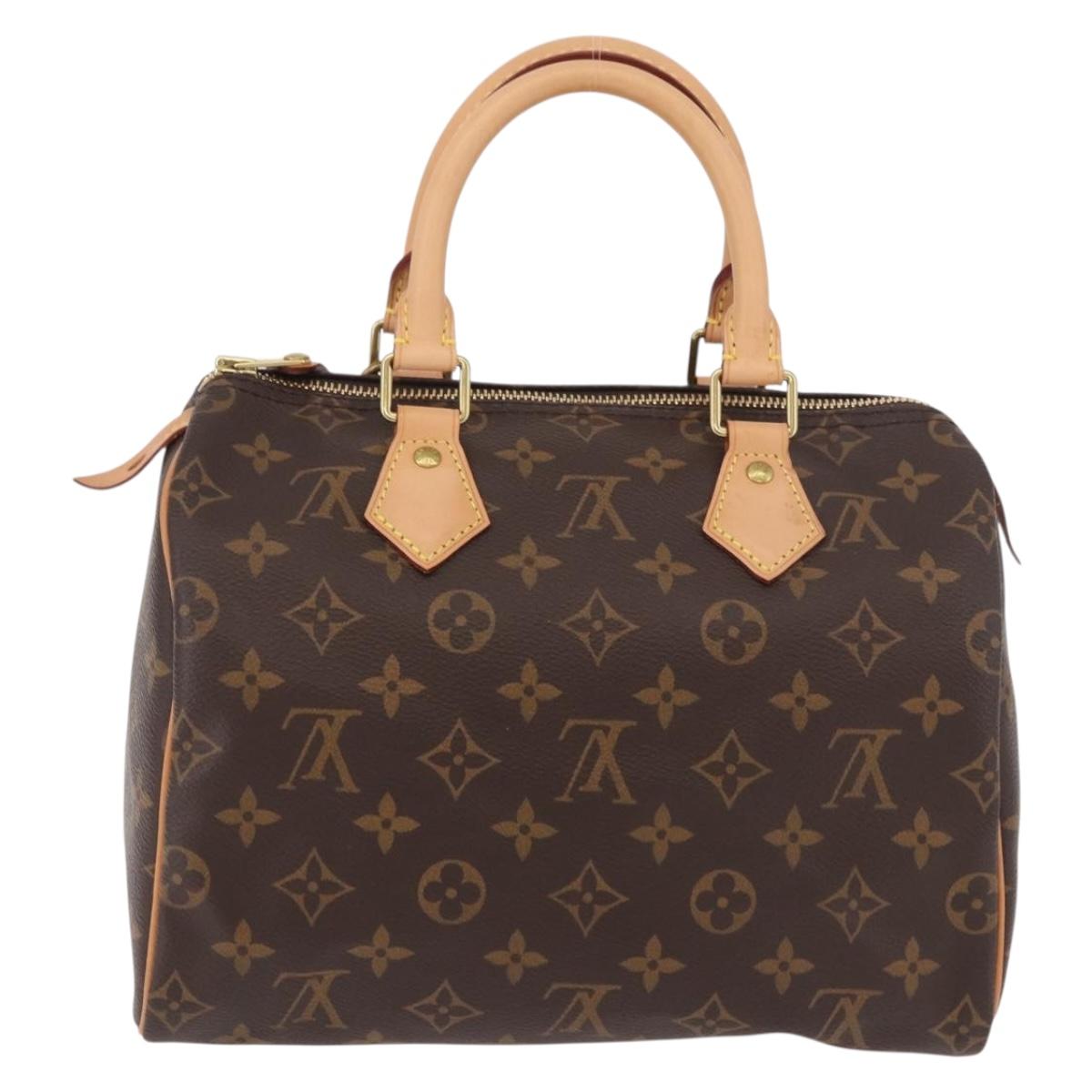 LOUIS VUITTON Monogram Speedy 25 Hand Bag M41528 LV Auth 187968SAV