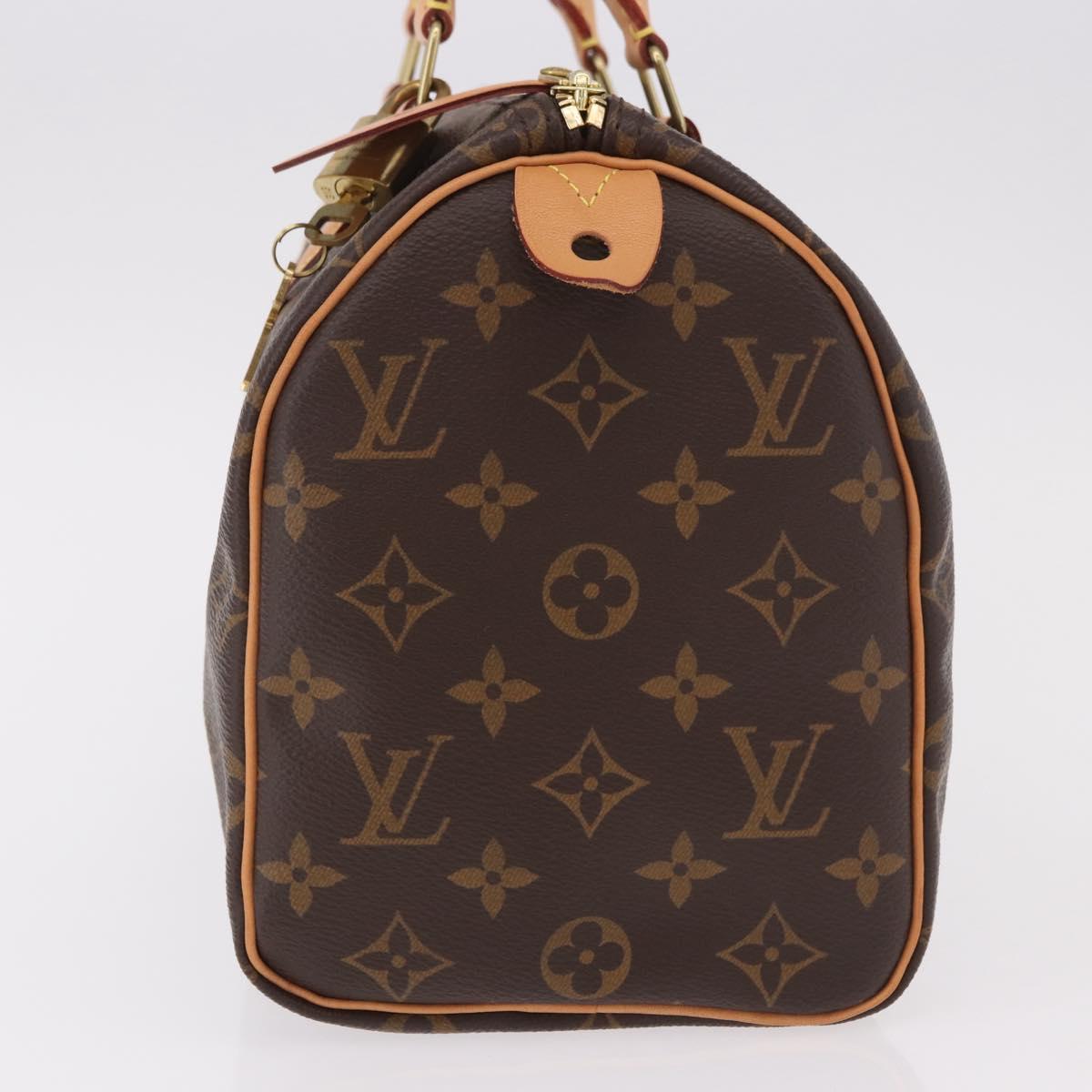 LOUIS VUITTON Monogram Speedy 25 Hand Bag M41528 LV Auth 187968SAV