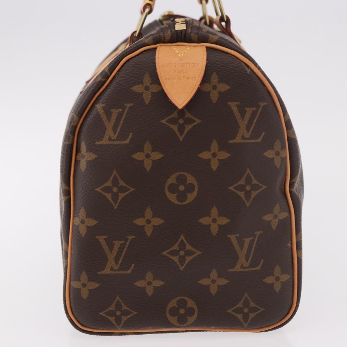 LOUIS VUITTON Monogram Speedy 25 Hand Bag M41528 LV Auth 187968SAV