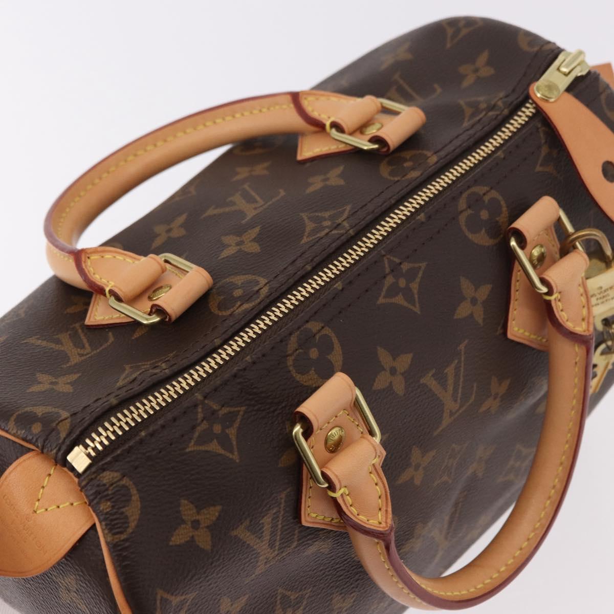 LOUIS VUITTON Monogram Speedy 25 Hand Bag M41528 LV Auth 187968SAV