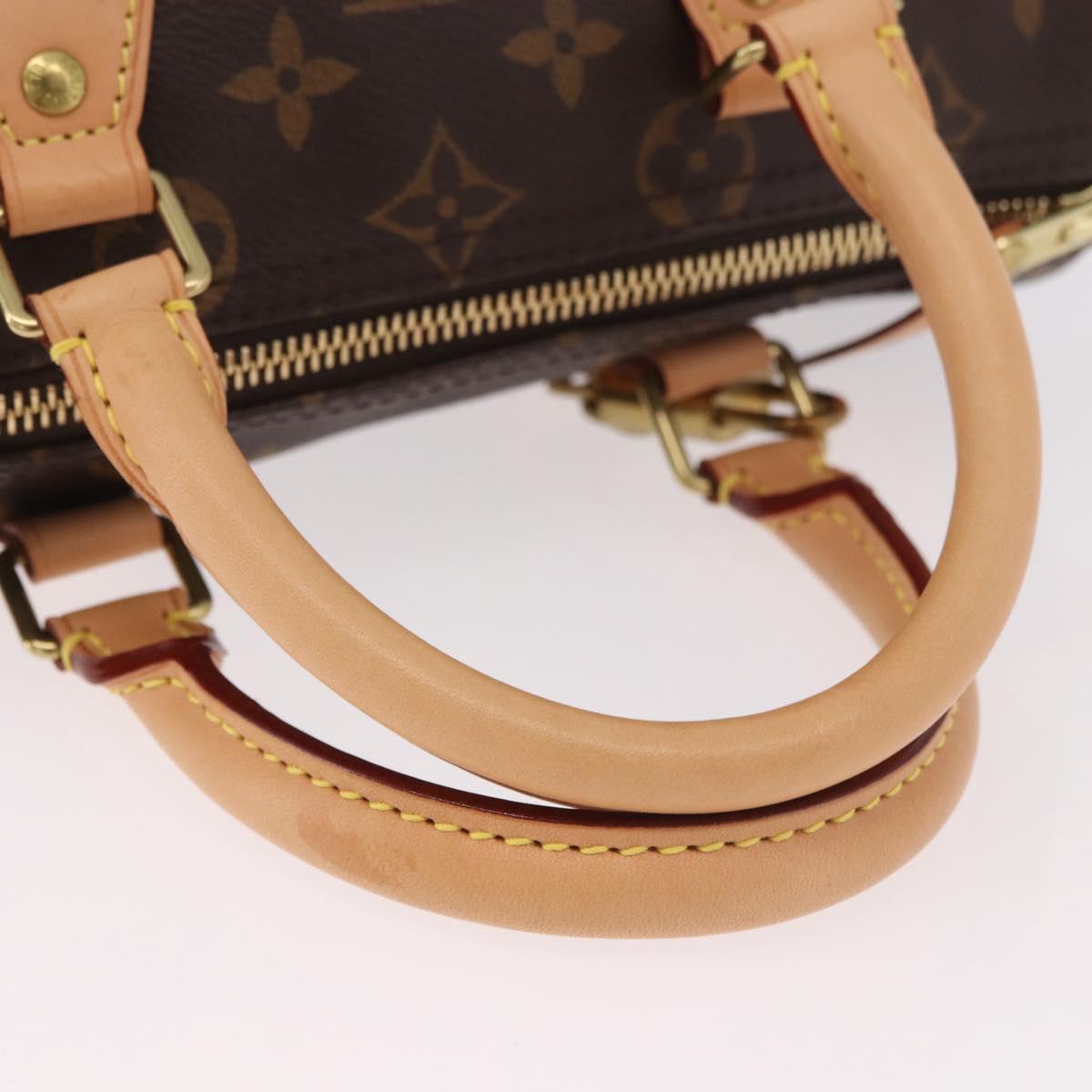 LOUIS VUITTON Monogram Speedy 25 Hand Bag M41528 LV Auth 187968SAV
