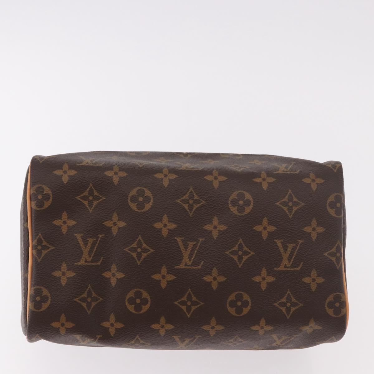 LOUIS VUITTON Monogram Speedy 25 Hand Bag M41528 LV Auth 187968SAV