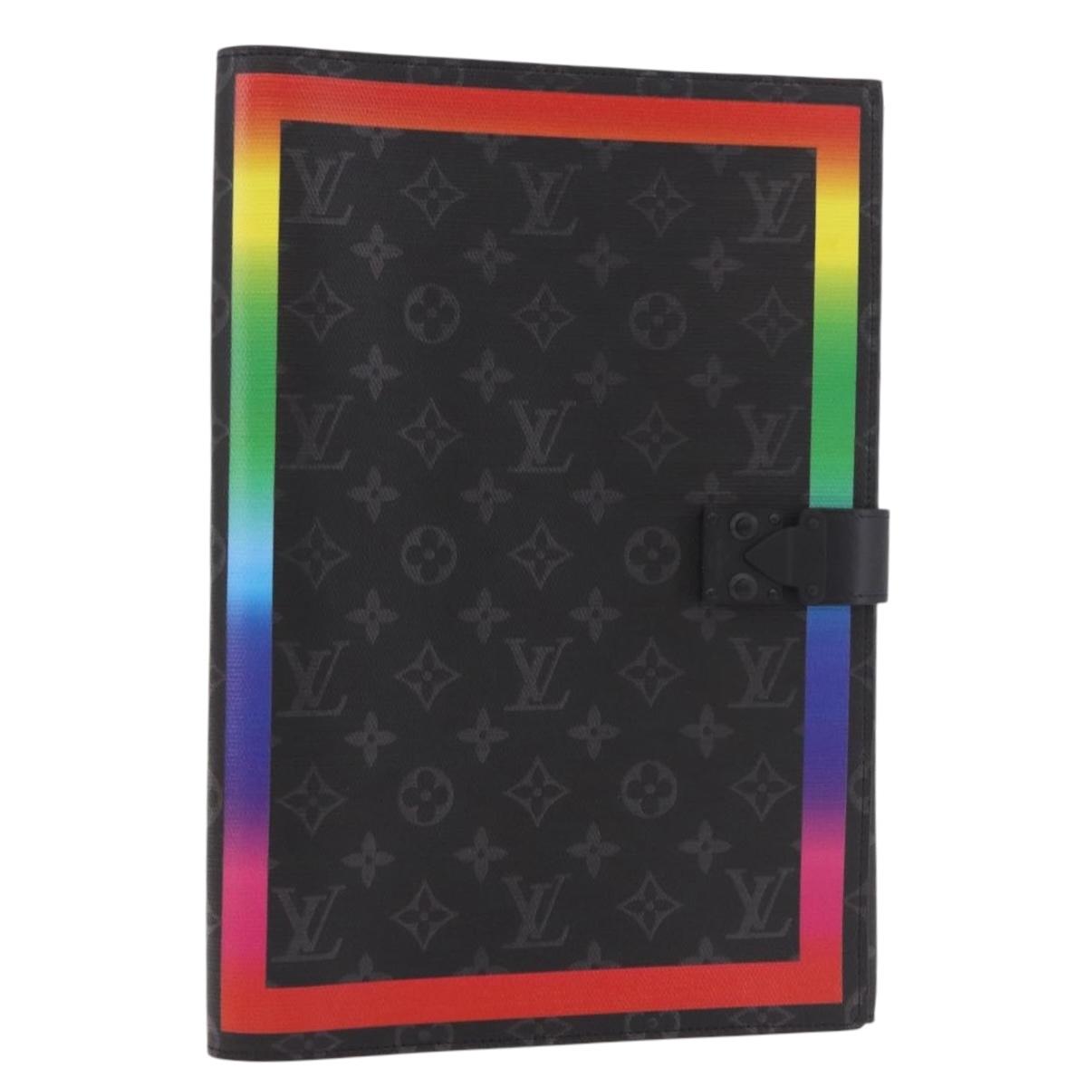 LOUIS VUITTON Monogram Eclipse Porte Documents Frank GM GI0399 LV Auth 187969SAM
