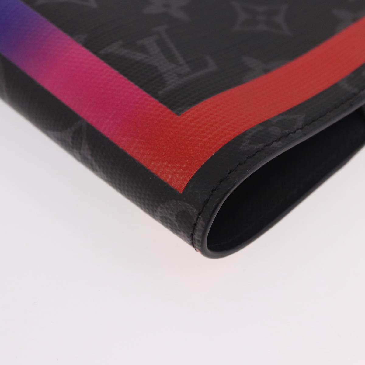 LOUIS VUITTON Monogram Eclipse Porte Documents Frank GM GI0399 LV Auth 187969SAM