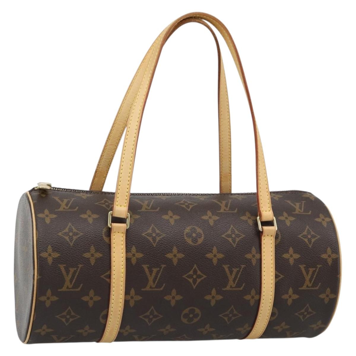 LOUIS VUITTON Monogram Papillon 30 Hand Bag M51385 LV Auth 187971V