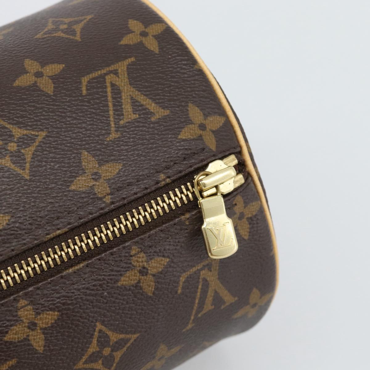 LOUIS VUITTON Monogram Papillon 30 Hand Bag M51385 LV Auth 187971V