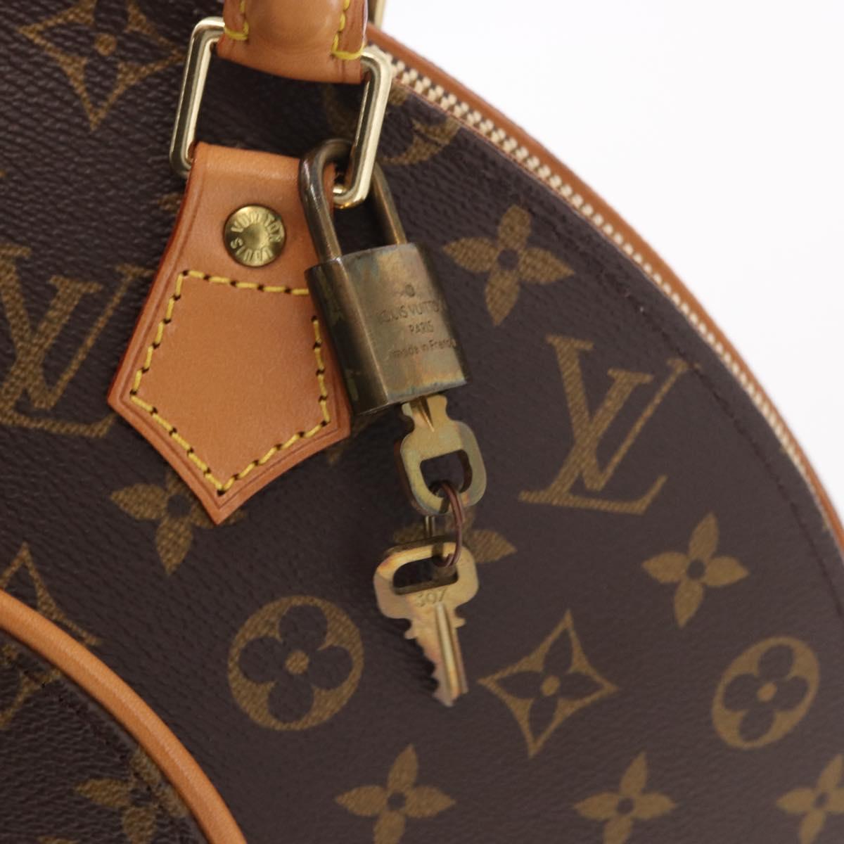 LOUIS VUITTON Monogram Ellipse MM Hand Bag M51126 LV Auth 187974V