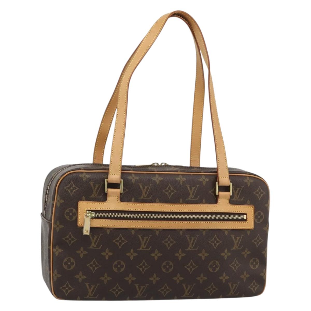 LOUIS VUITTON Monogram Cite GM Hand Bag M51181 LV Auth 187975V