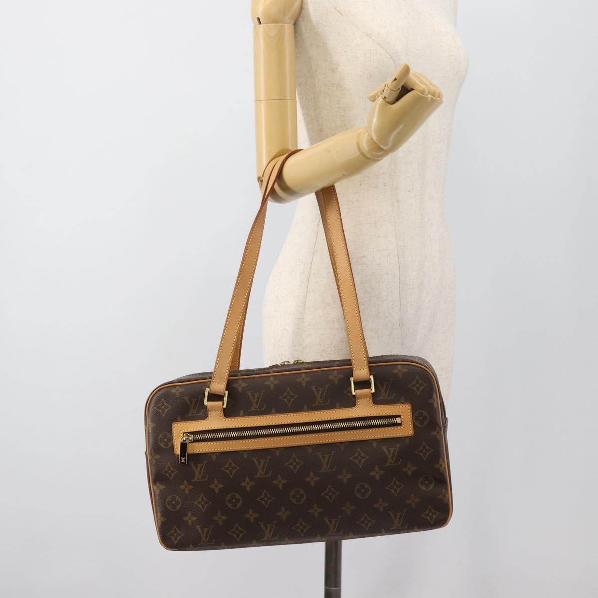 LOUIS VUITTON Monogram Cite GM Hand Bag M51181 LV Auth 187975V