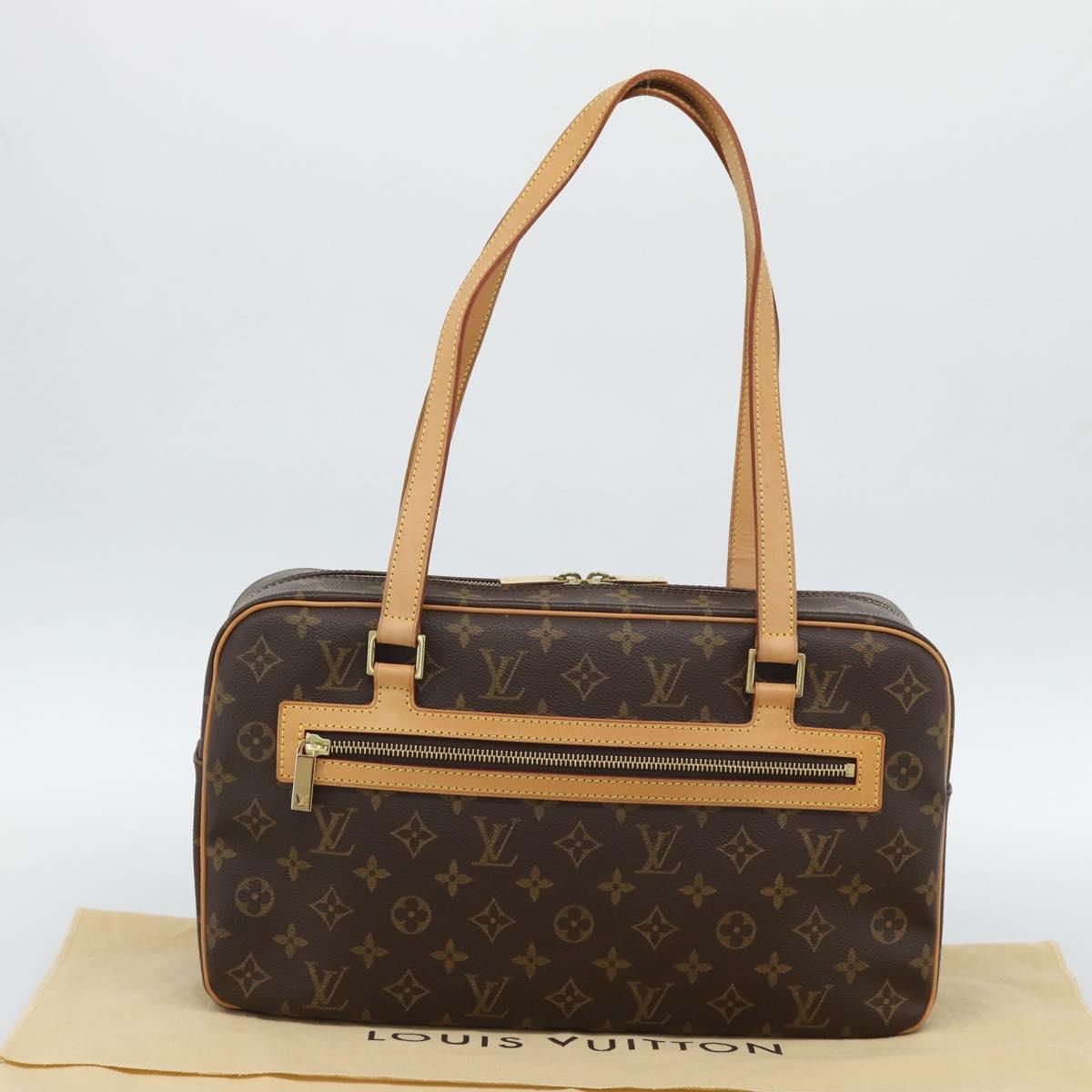 LOUIS VUITTON Monogram Cite GM Hand Bag M51181 LV Auth 187975V