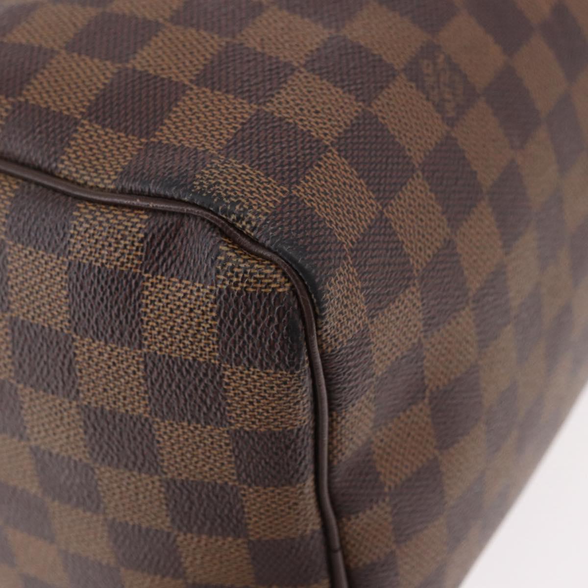 LOUIS VUITTON Damier Azur Speedy 30 Hand Bag N41533 LV Auth 187976V