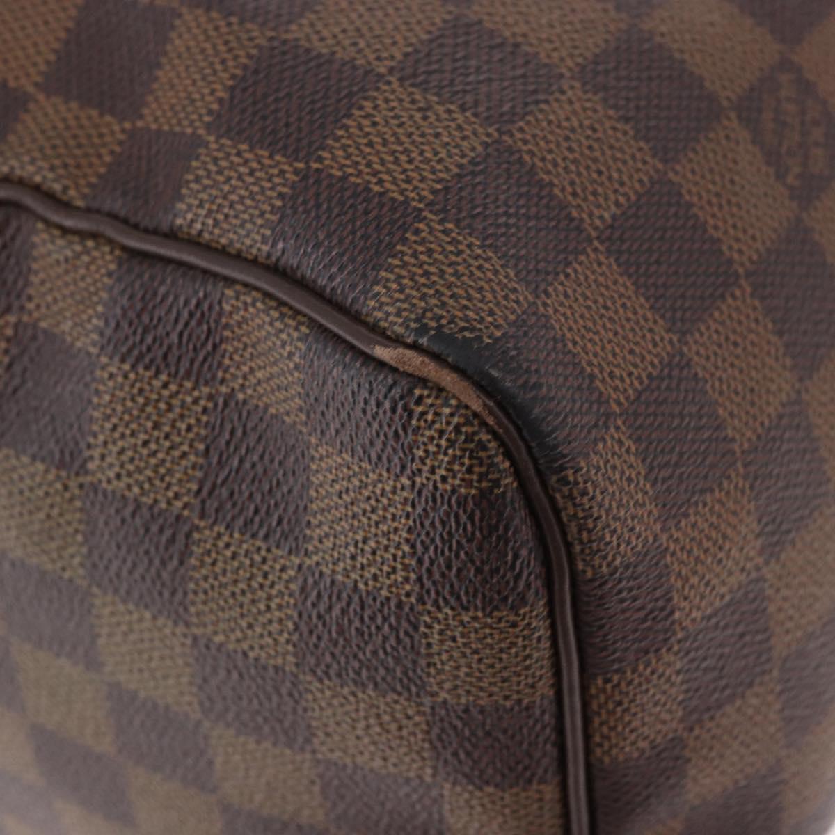 LOUIS VUITTON Damier Azur Speedy 30 Hand Bag N41533 LV Auth 187976V
