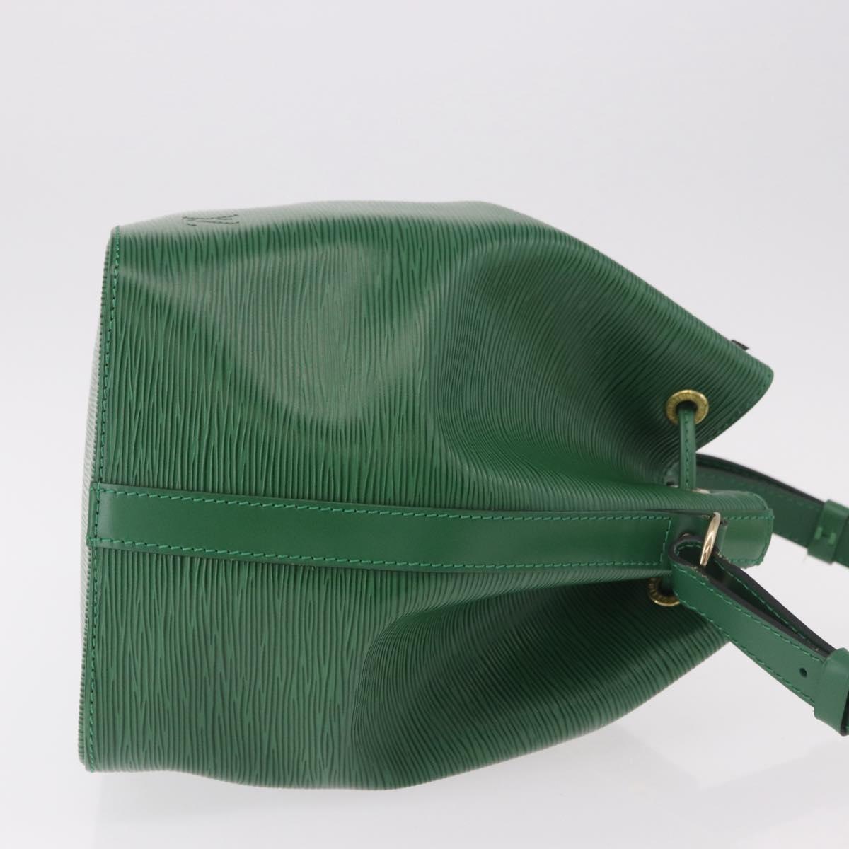 LOUIS VUITTON Epi Petit Noe Shoulder Bag Green M44104 LV Auth 187979V