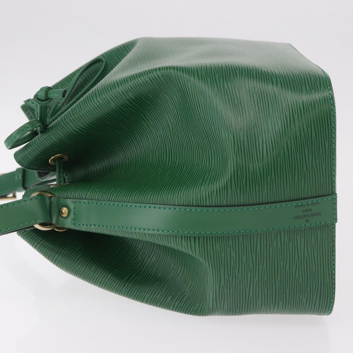 LOUIS VUITTON Epi Petit Noe Shoulder Bag Green M44104 LV Auth 187979V