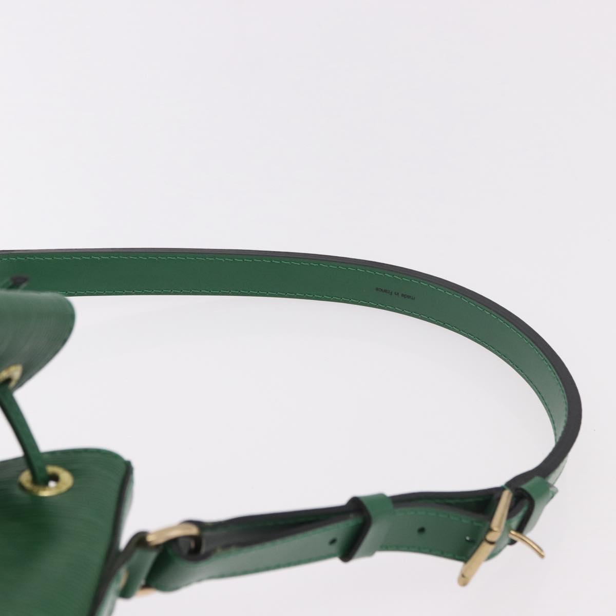 LOUIS VUITTON Epi Petit Noe Shoulder Bag Green M44104 LV Auth 187979V
