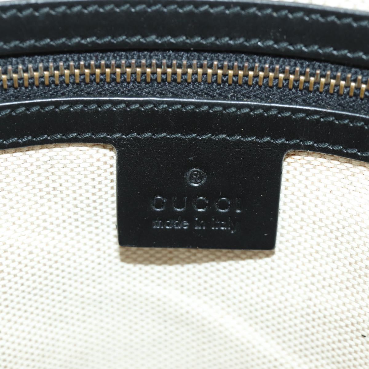GUCCI GG Canvas Tote Bag 2way Beige Gold 296875 Auth 187995V