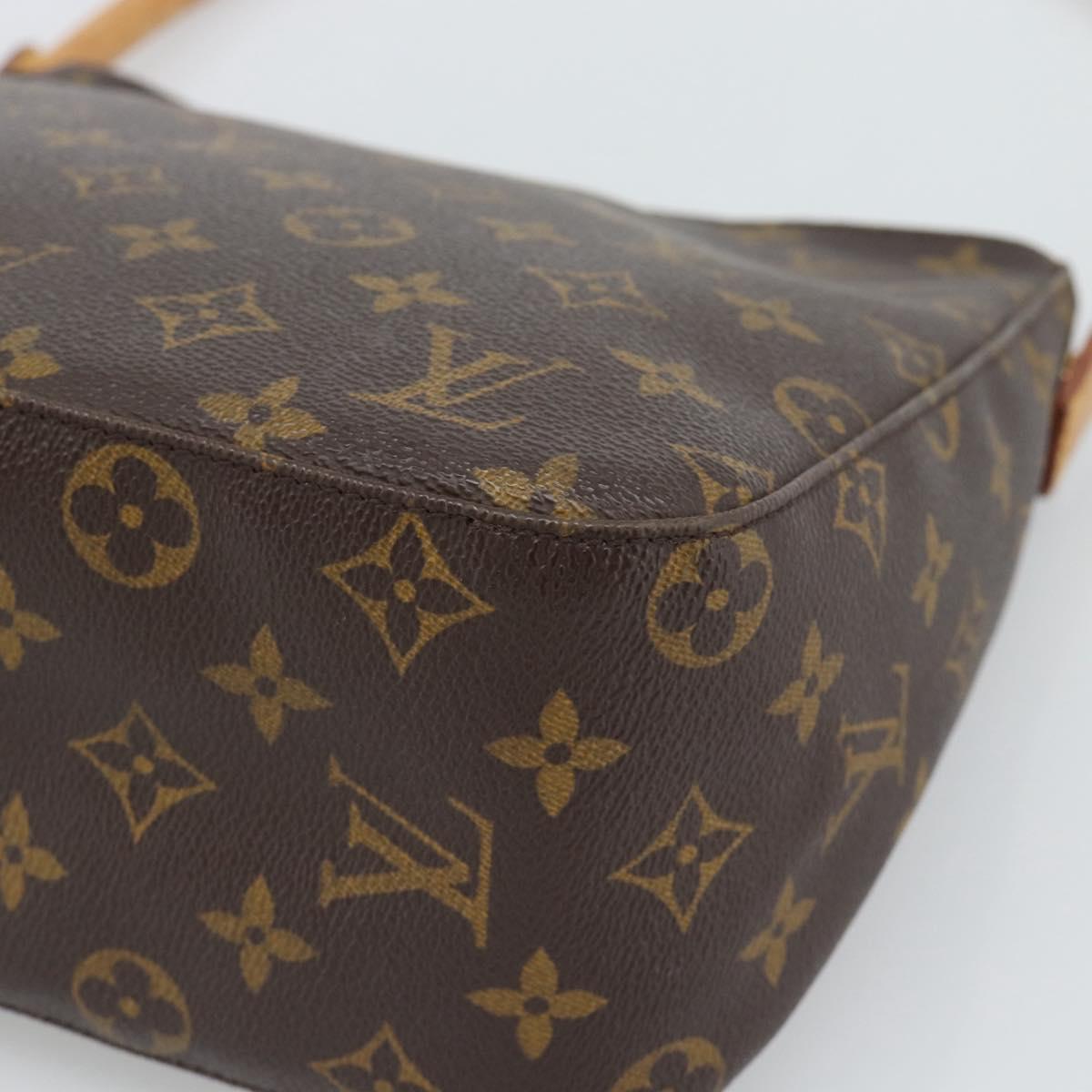 LOUIS VUITTON Monogram Looping MM Shoulder Bag M51146 LV Auth 188002A